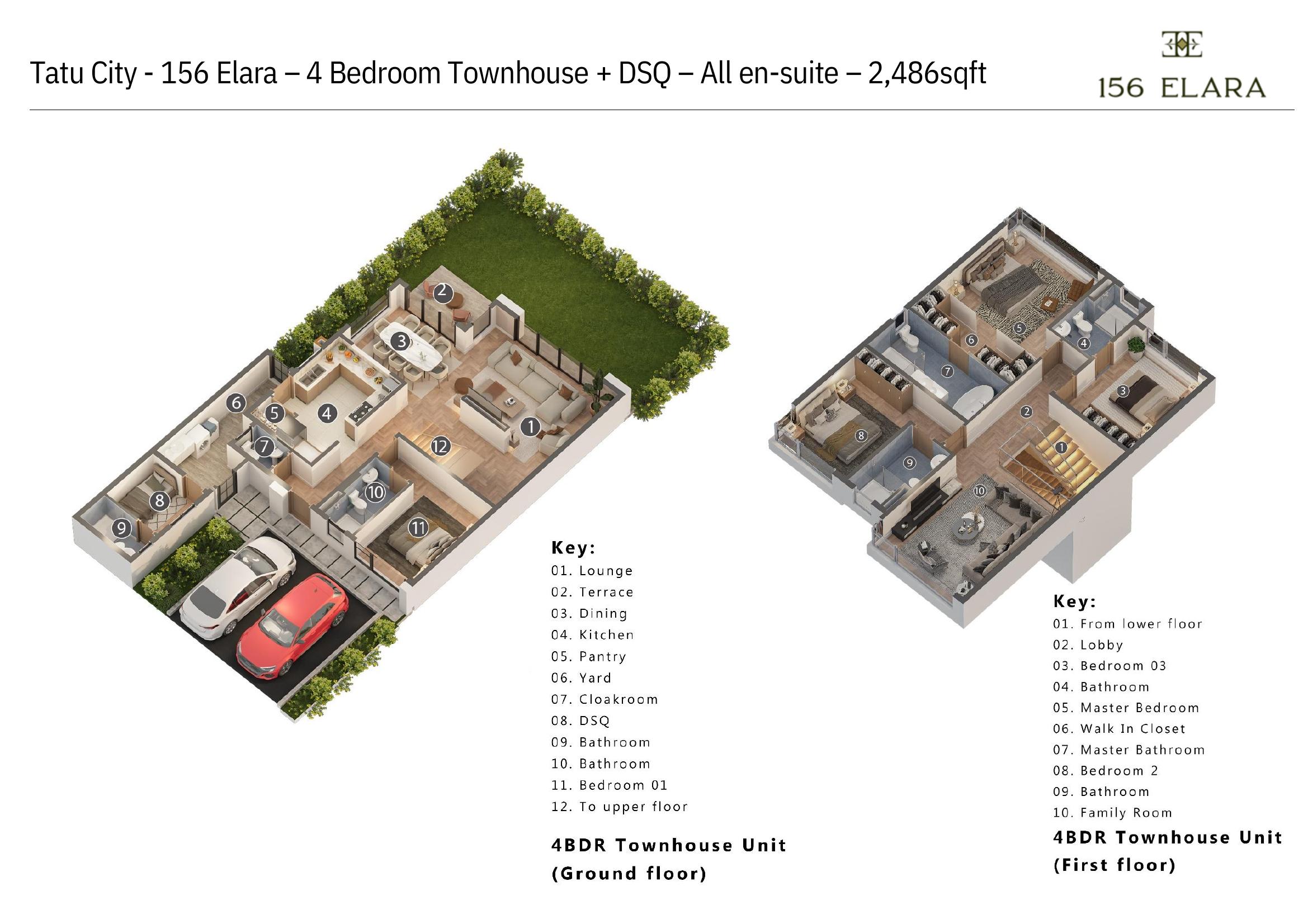 156 Elara — 4 Bedroom Standard Townhouse