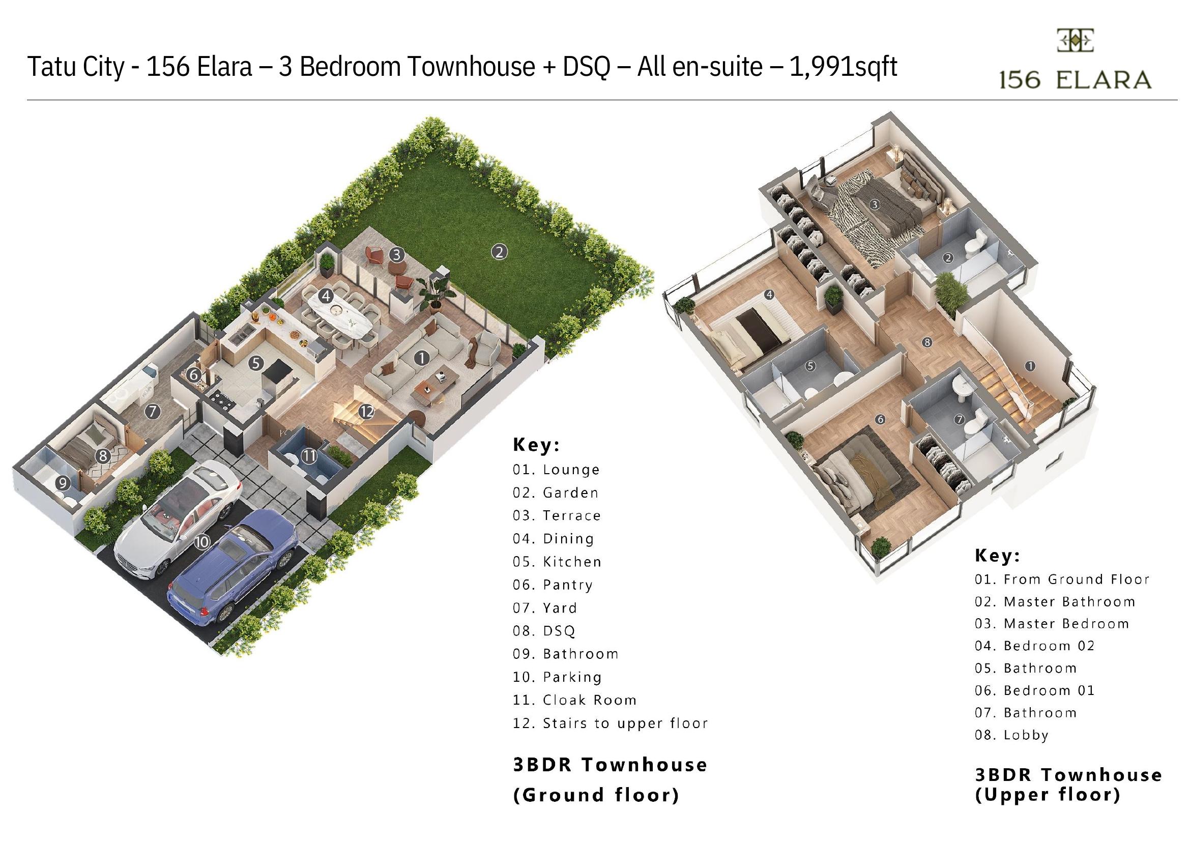 156 Elara — 3 Bedroom Townhouse