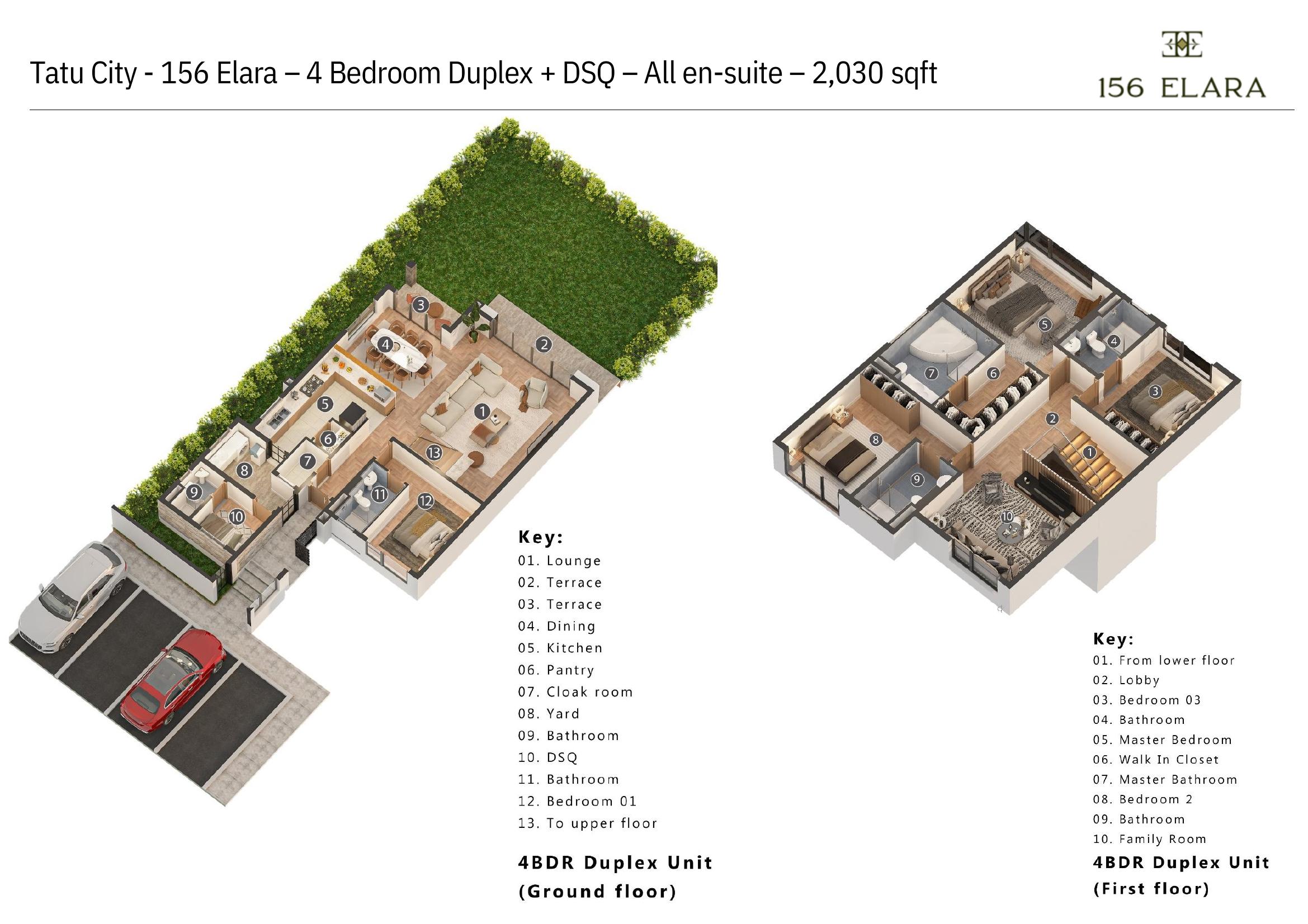 156 Elara — 3 Bedroom Duplex